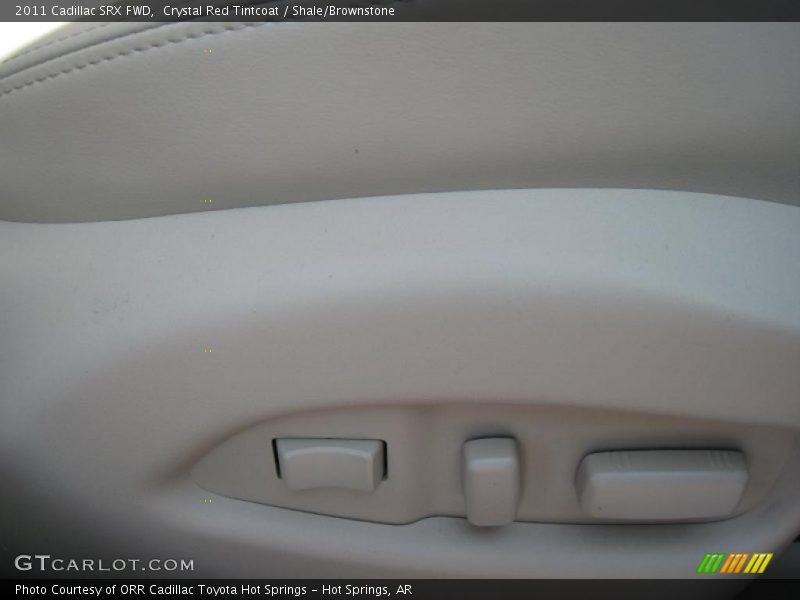 Crystal Red Tintcoat / Shale/Brownstone 2011 Cadillac SRX FWD