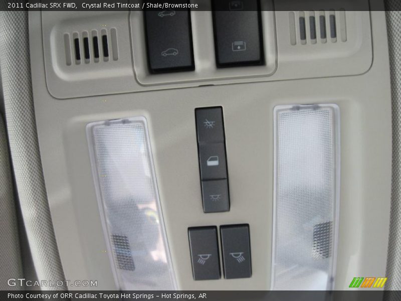Crystal Red Tintcoat / Shale/Brownstone 2011 Cadillac SRX FWD
