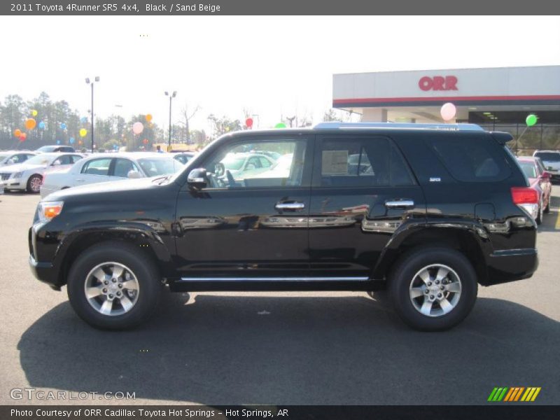 Black / Sand Beige 2011 Toyota 4Runner SR5 4x4