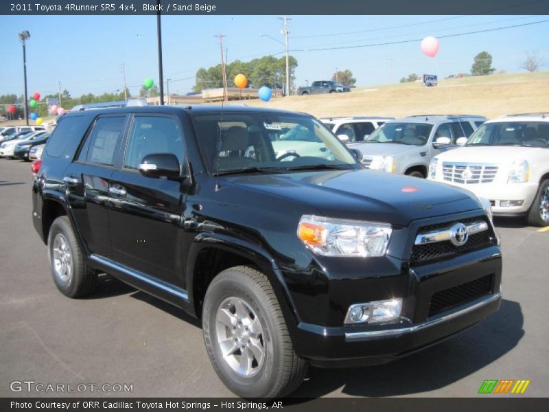 Black / Sand Beige 2011 Toyota 4Runner SR5 4x4