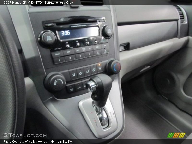 Taffeta White / Gray 2007 Honda CR-V EX 4WD