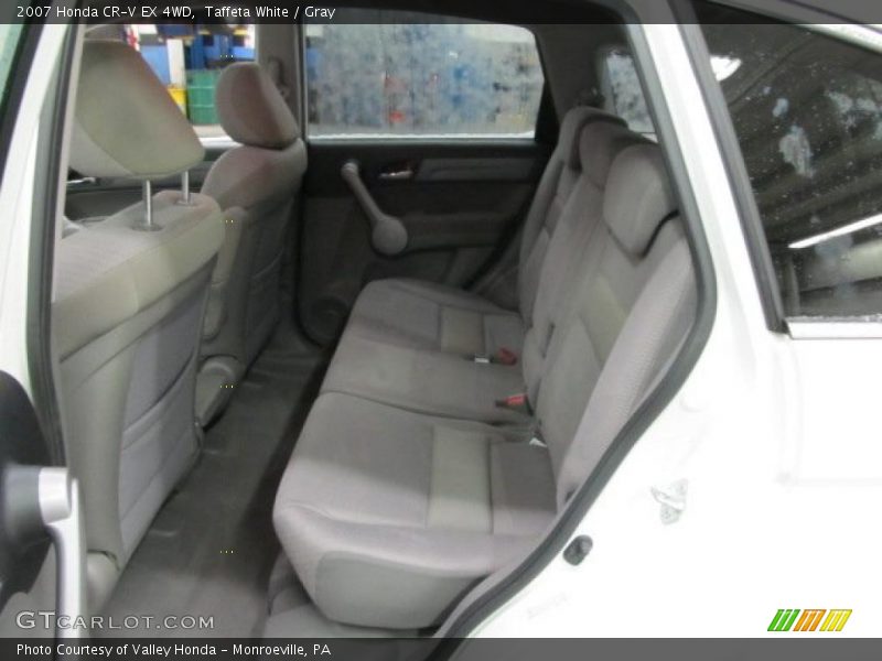 Taffeta White / Gray 2007 Honda CR-V EX 4WD