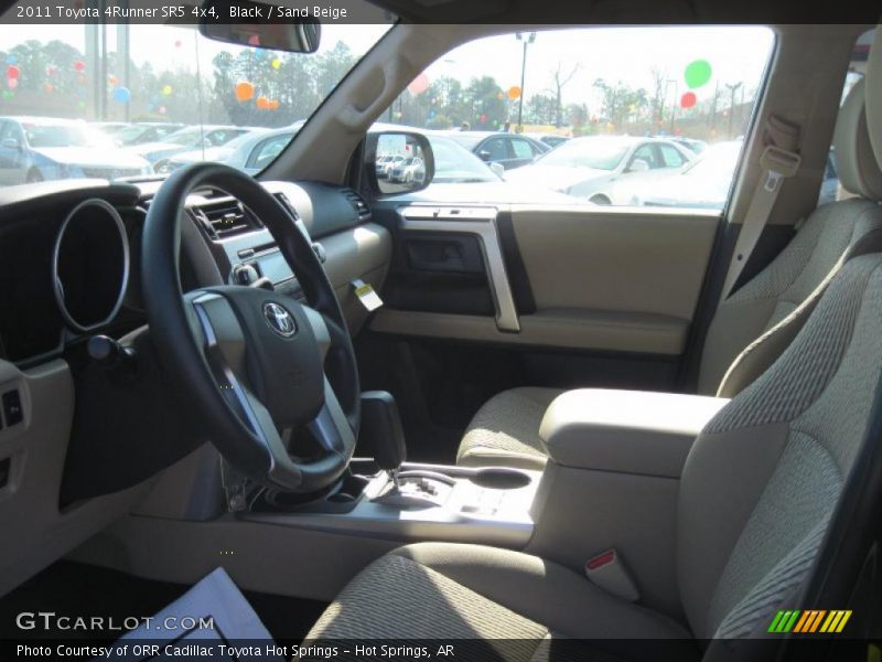 Black / Sand Beige 2011 Toyota 4Runner SR5 4x4