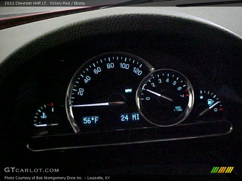 Victory Red / Ebony 2011 Chevrolet HHR LT