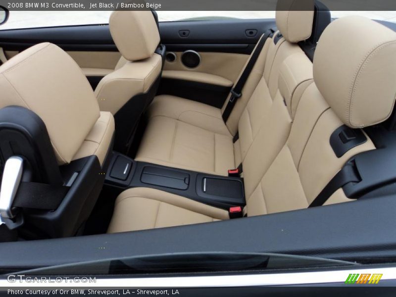  2008 M3 Convertible Bamboo Beige Interior