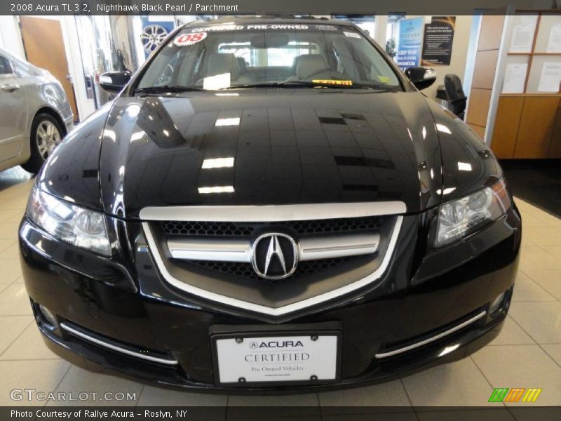 Nighthawk Black Pearl / Parchment 2008 Acura TL 3.2