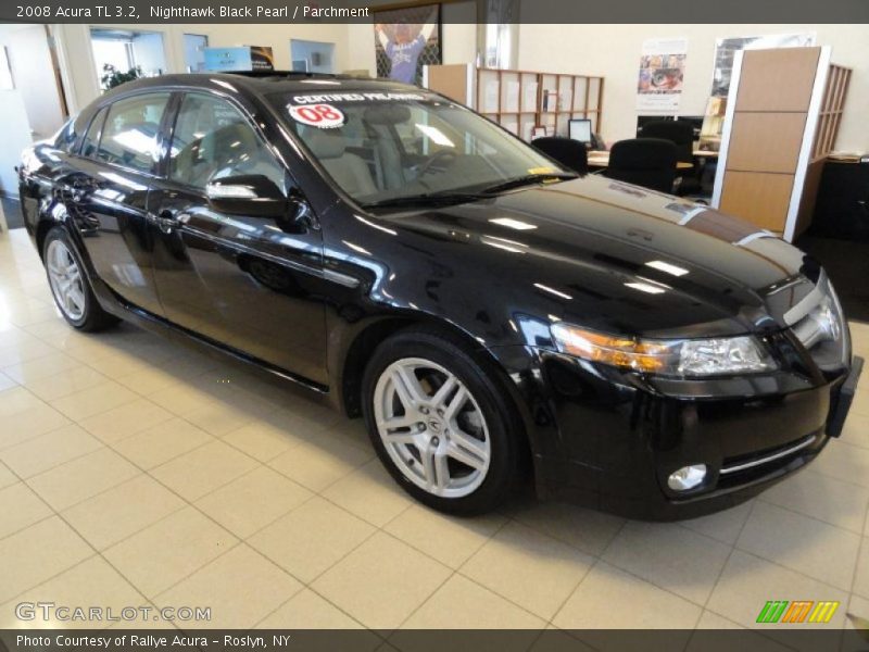 Nighthawk Black Pearl / Parchment 2008 Acura TL 3.2