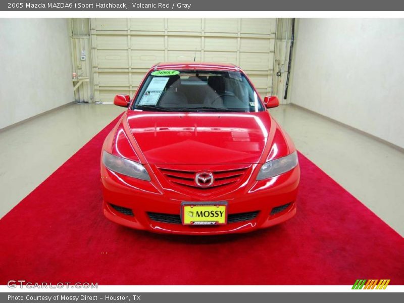 Volcanic Red / Gray 2005 Mazda MAZDA6 i Sport Hatchback