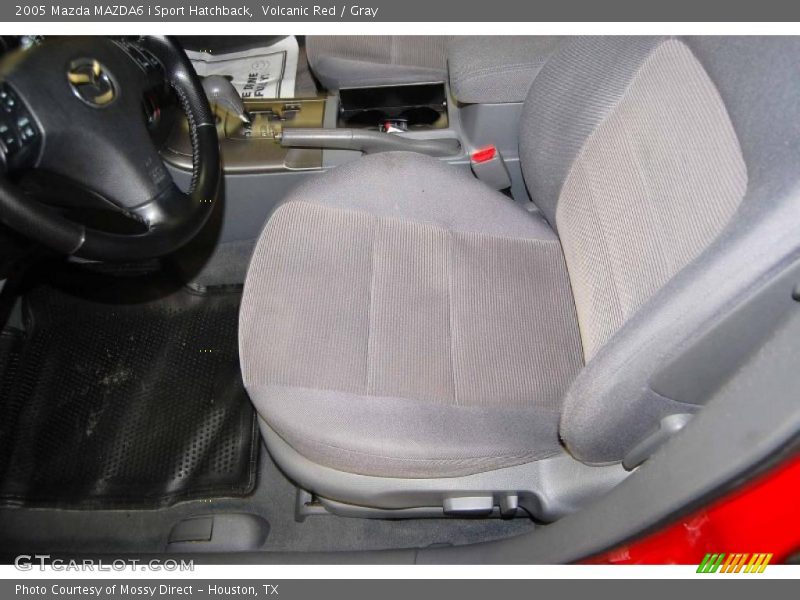  2005 MAZDA6 i Sport Hatchback Gray Interior