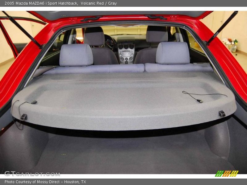 Volcanic Red / Gray 2005 Mazda MAZDA6 i Sport Hatchback