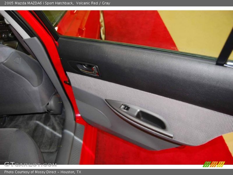 Volcanic Red / Gray 2005 Mazda MAZDA6 i Sport Hatchback