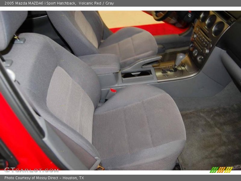  2005 MAZDA6 i Sport Hatchback Gray Interior