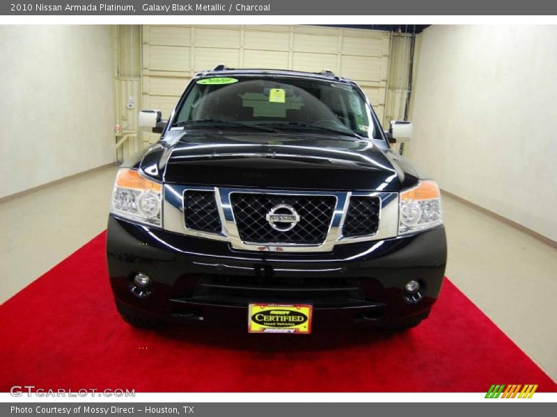Galaxy Black Metallic / Charcoal 2010 Nissan Armada Platinum