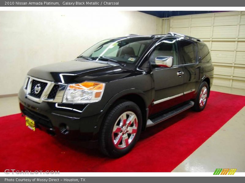 Galaxy Black Metallic / Charcoal 2010 Nissan Armada Platinum