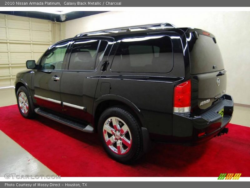 Galaxy Black Metallic / Charcoal 2010 Nissan Armada Platinum