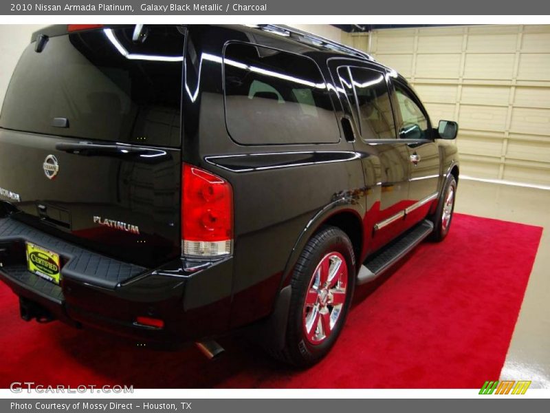 Galaxy Black Metallic / Charcoal 2010 Nissan Armada Platinum
