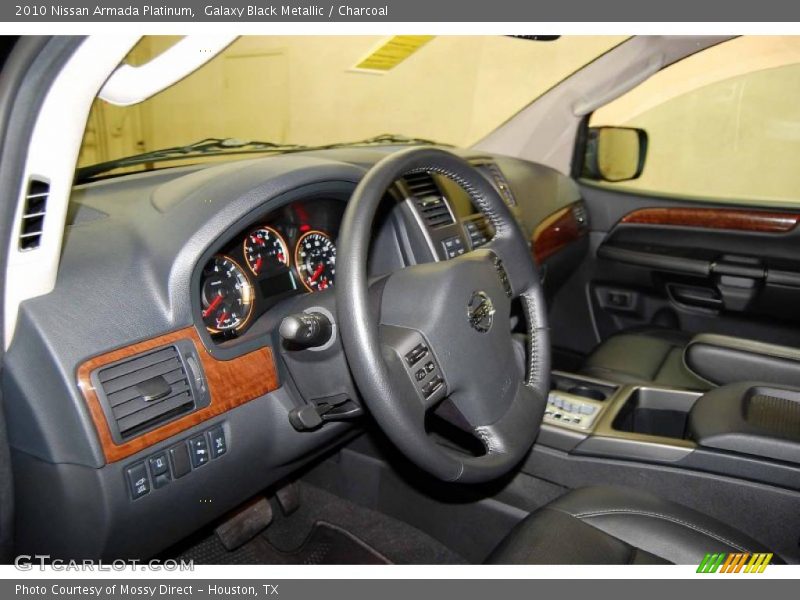 Galaxy Black Metallic / Charcoal 2010 Nissan Armada Platinum