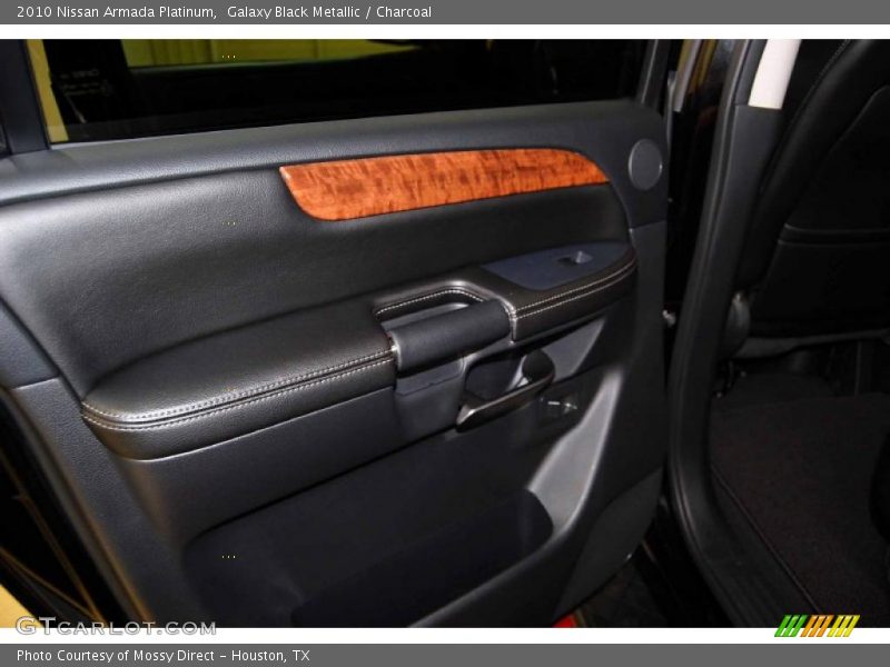 Galaxy Black Metallic / Charcoal 2010 Nissan Armada Platinum