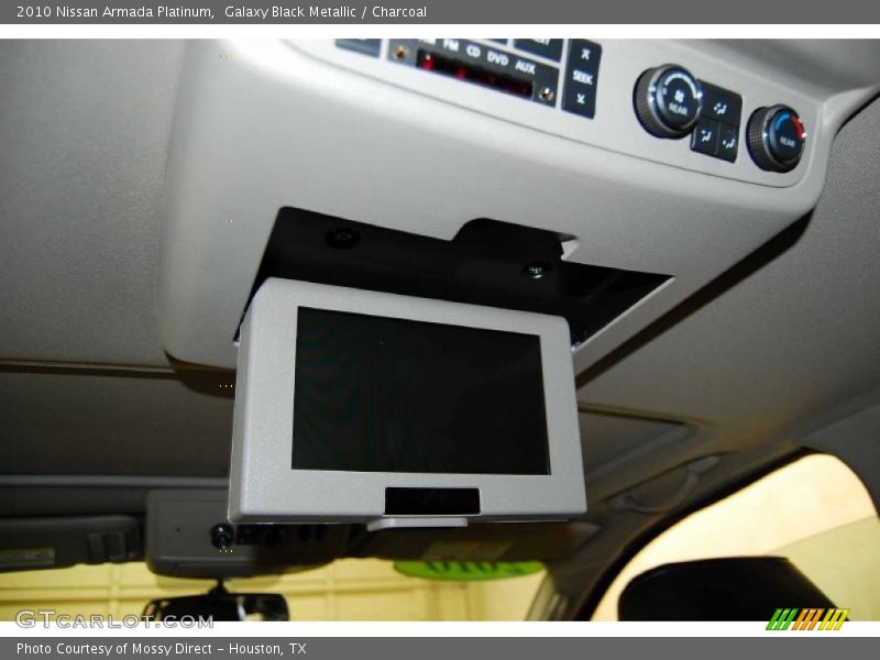 Galaxy Black Metallic / Charcoal 2010 Nissan Armada Platinum