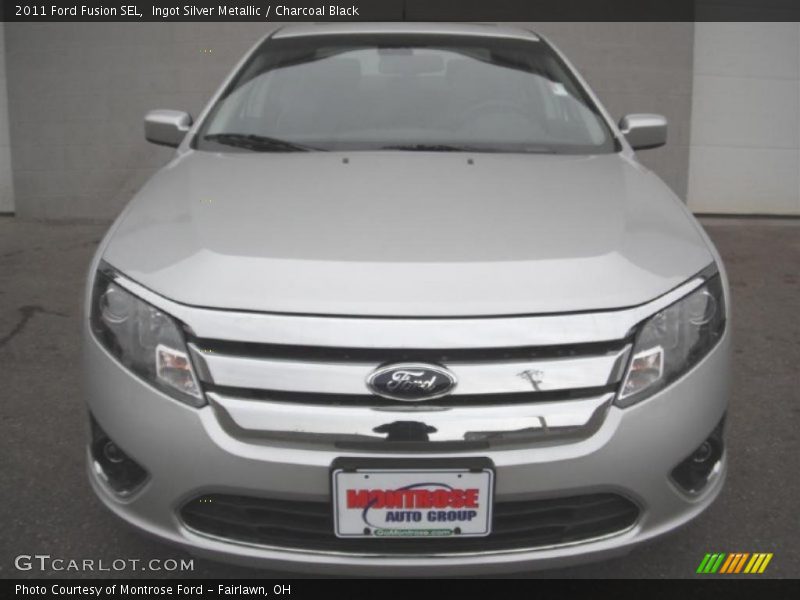Ingot Silver Metallic / Charcoal Black 2011 Ford Fusion SEL