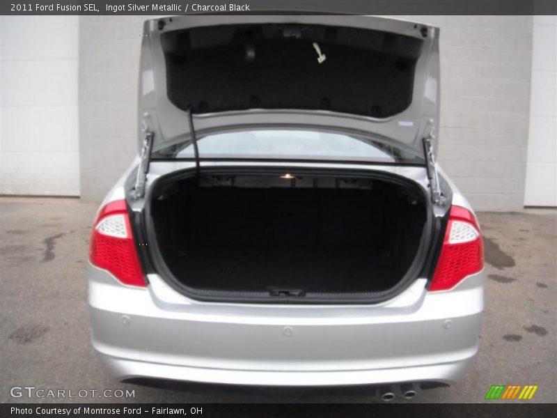 Ingot Silver Metallic / Charcoal Black 2011 Ford Fusion SEL