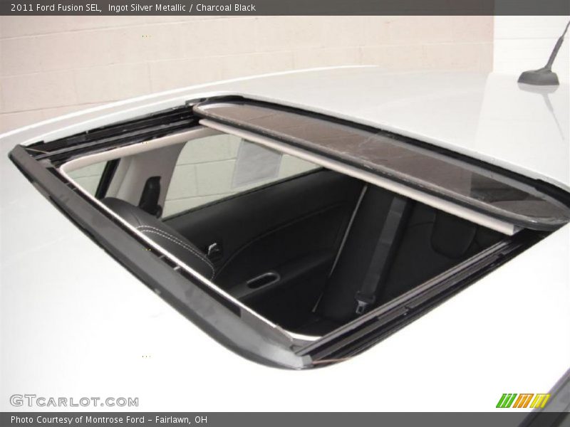 Ingot Silver Metallic / Charcoal Black 2011 Ford Fusion SEL
