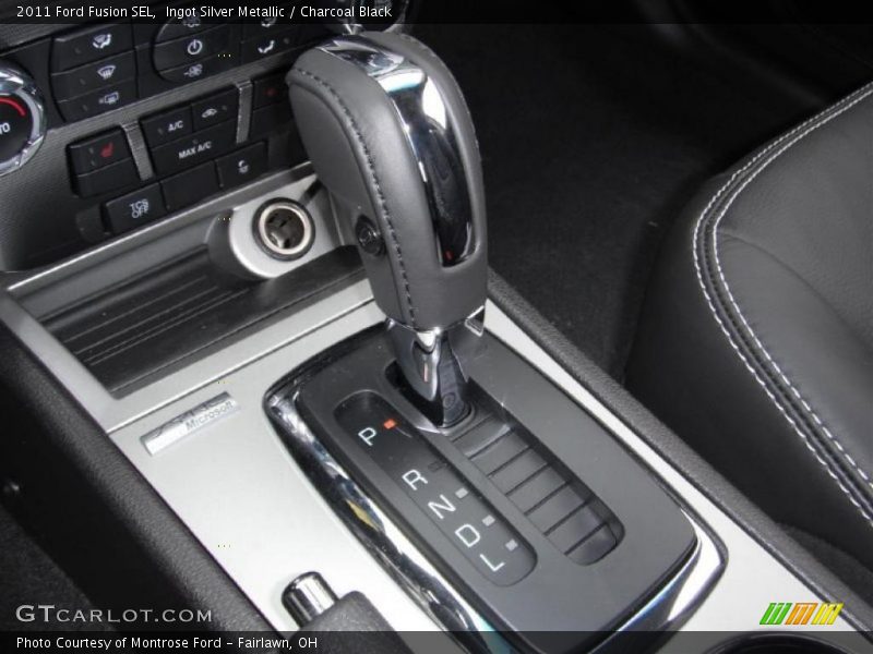 Ingot Silver Metallic / Charcoal Black 2011 Ford Fusion SEL