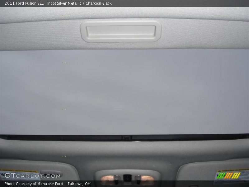 Ingot Silver Metallic / Charcoal Black 2011 Ford Fusion SEL