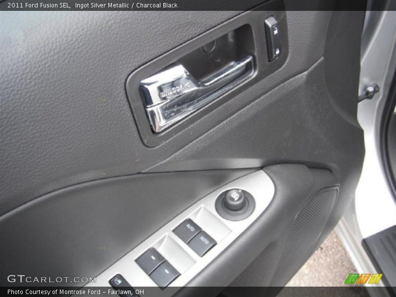 Ingot Silver Metallic / Charcoal Black 2011 Ford Fusion SEL