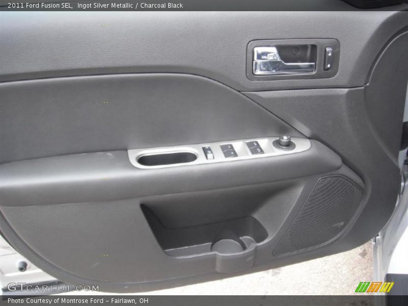 Ingot Silver Metallic / Charcoal Black 2011 Ford Fusion SEL
