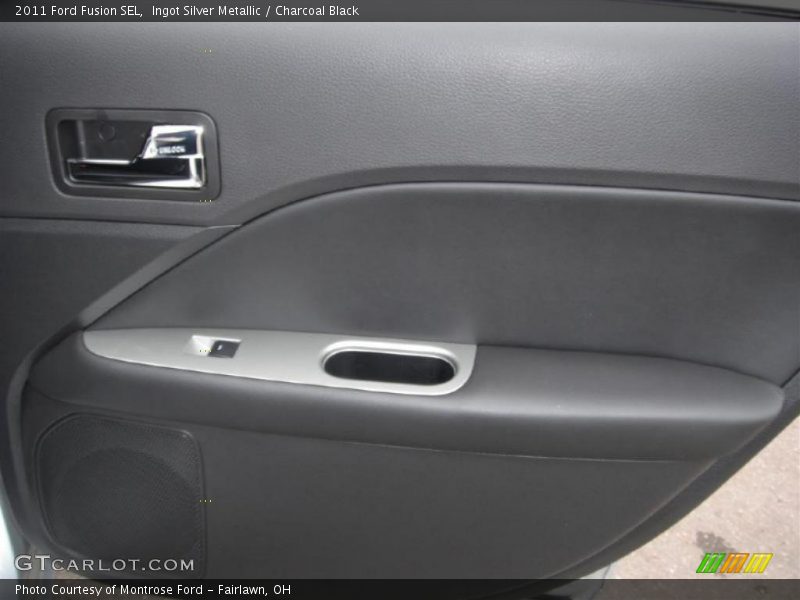 Ingot Silver Metallic / Charcoal Black 2011 Ford Fusion SEL