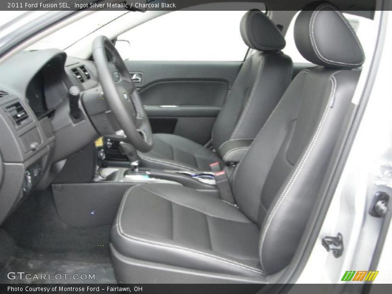 Ingot Silver Metallic / Charcoal Black 2011 Ford Fusion SEL