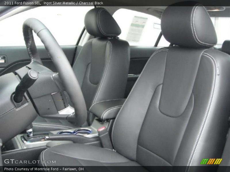 Ingot Silver Metallic / Charcoal Black 2011 Ford Fusion SEL