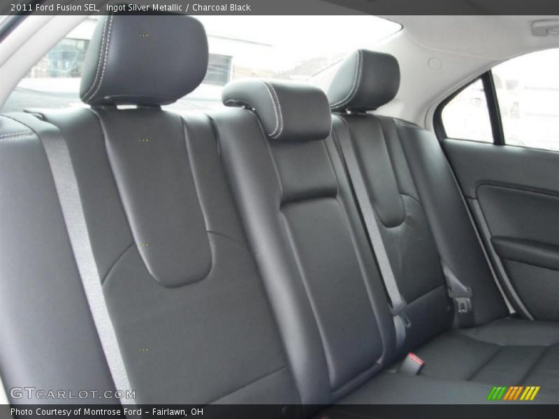 Ingot Silver Metallic / Charcoal Black 2011 Ford Fusion SEL