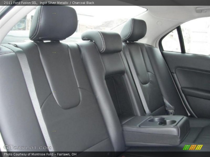 Ingot Silver Metallic / Charcoal Black 2011 Ford Fusion SEL