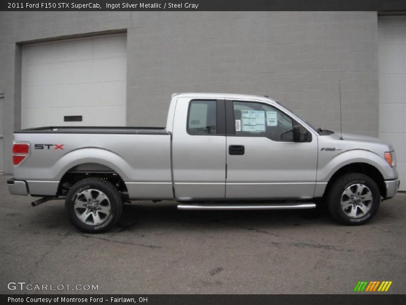  2011 F150 STX SuperCab Ingot Silver Metallic