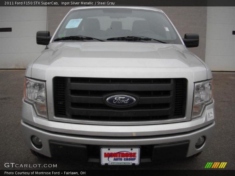 Ingot Silver Metallic / Steel Gray 2011 Ford F150 STX SuperCab