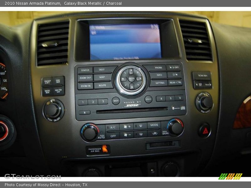 Galaxy Black Metallic / Charcoal 2010 Nissan Armada Platinum