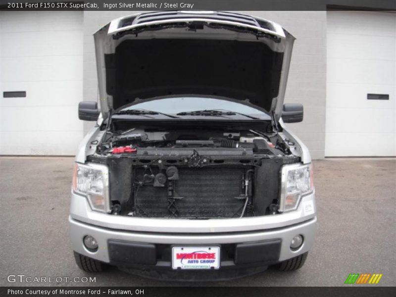 Ingot Silver Metallic / Steel Gray 2011 Ford F150 STX SuperCab