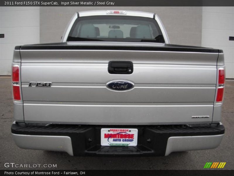 Ingot Silver Metallic / Steel Gray 2011 Ford F150 STX SuperCab