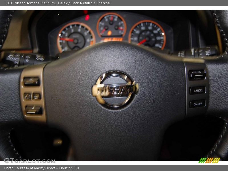 Galaxy Black Metallic / Charcoal 2010 Nissan Armada Platinum