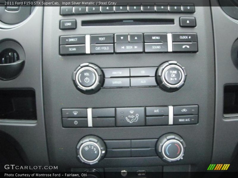 Controls of 2011 F150 STX SuperCab