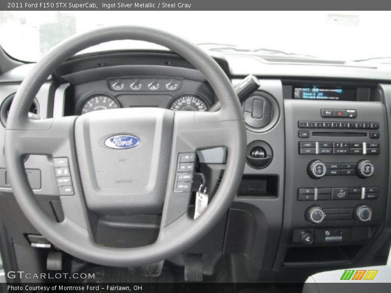 Dashboard of 2011 F150 STX SuperCab