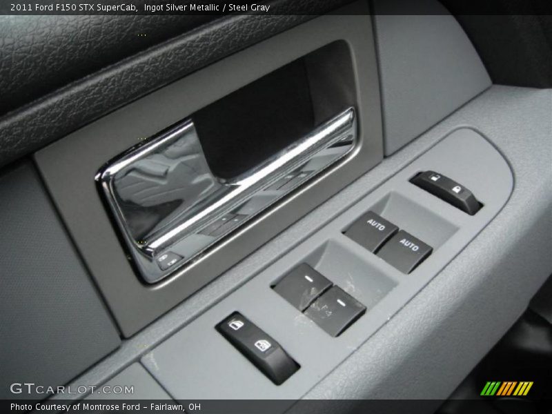 Ingot Silver Metallic / Steel Gray 2011 Ford F150 STX SuperCab