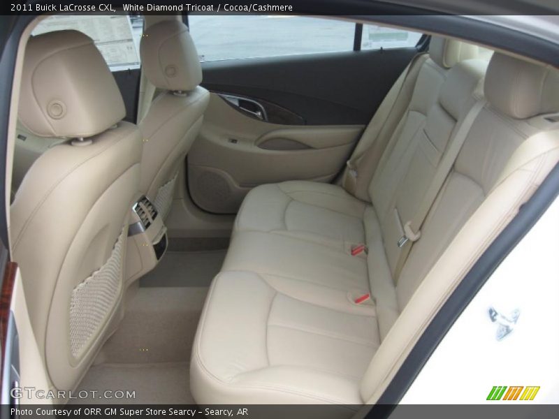 White Diamond Tricoat / Cocoa/Cashmere 2011 Buick LaCrosse CXL