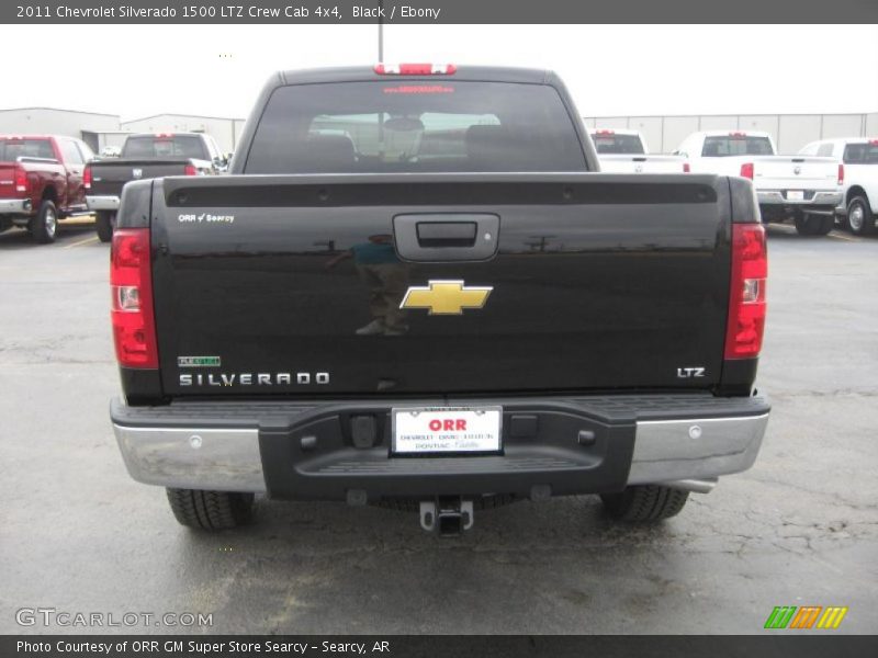 Black / Ebony 2011 Chevrolet Silverado 1500 LTZ Crew Cab 4x4