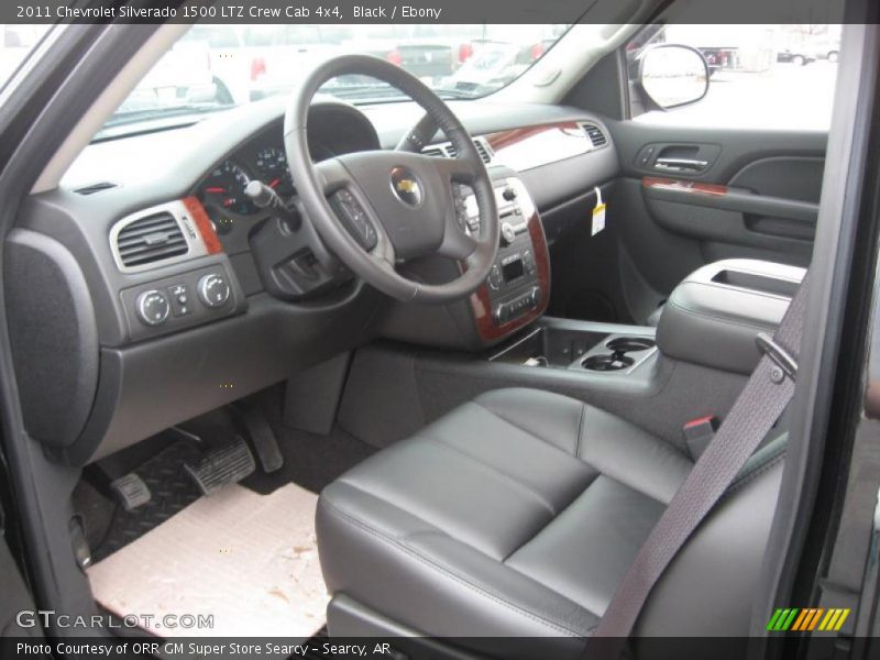 Black / Ebony 2011 Chevrolet Silverado 1500 LTZ Crew Cab 4x4