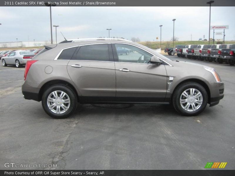 Mocha Steel Metallic / Shale/Brownstone 2011 Cadillac SRX FWD