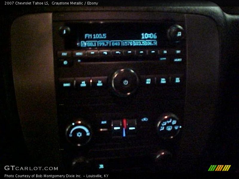 Graystone Metallic / Ebony 2007 Chevrolet Tahoe LS