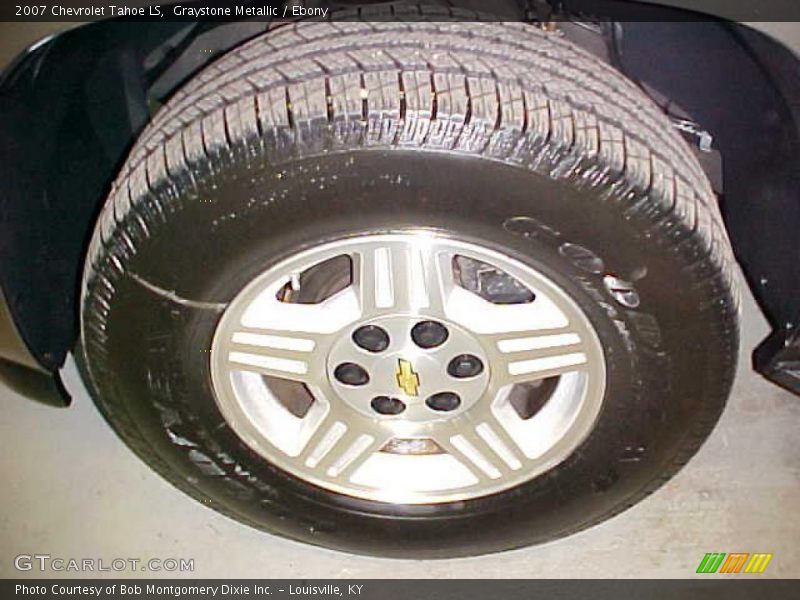 Graystone Metallic / Ebony 2007 Chevrolet Tahoe LS